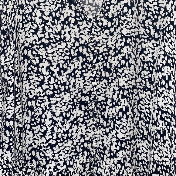 Zara Claris Black/White Print Mini Dress - Picture 11 of 14